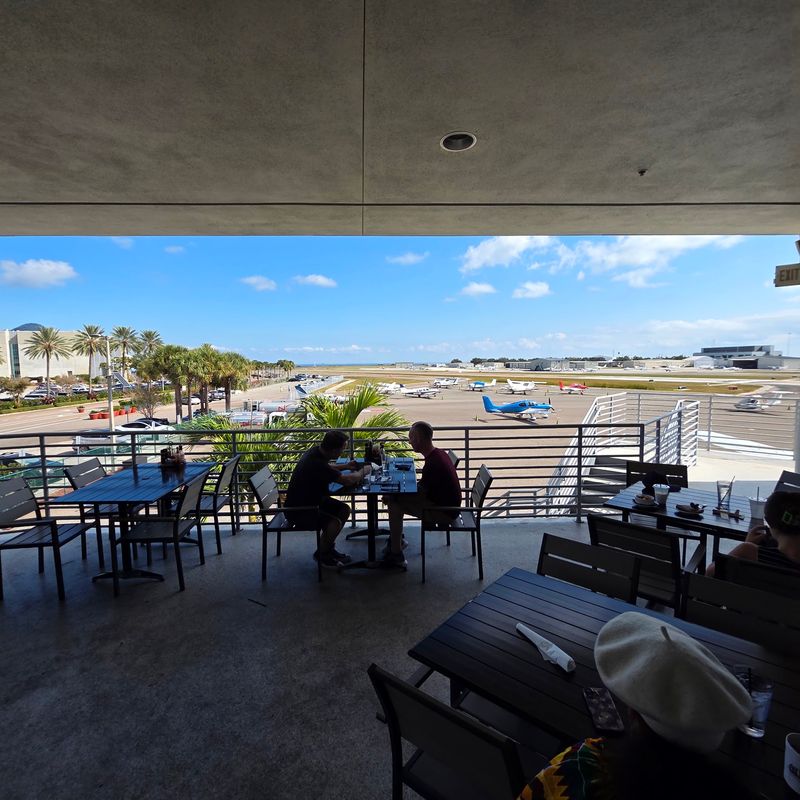 A Breakfast Table With a Runway View