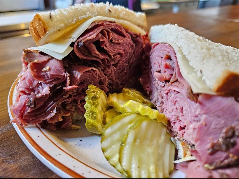 Sandwiches So Big They Barely Fit on the Plate