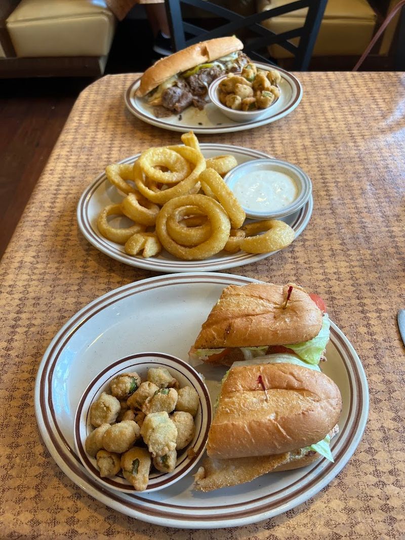 Crispy Catfish and Golden Onion Rings