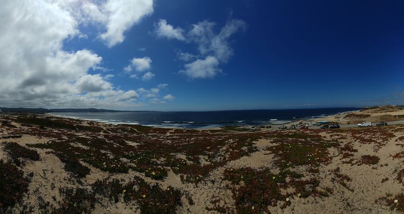 Seaside Beach At Monterey State Beach