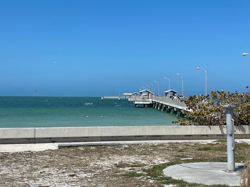 Fishing Piers And Open Water Views