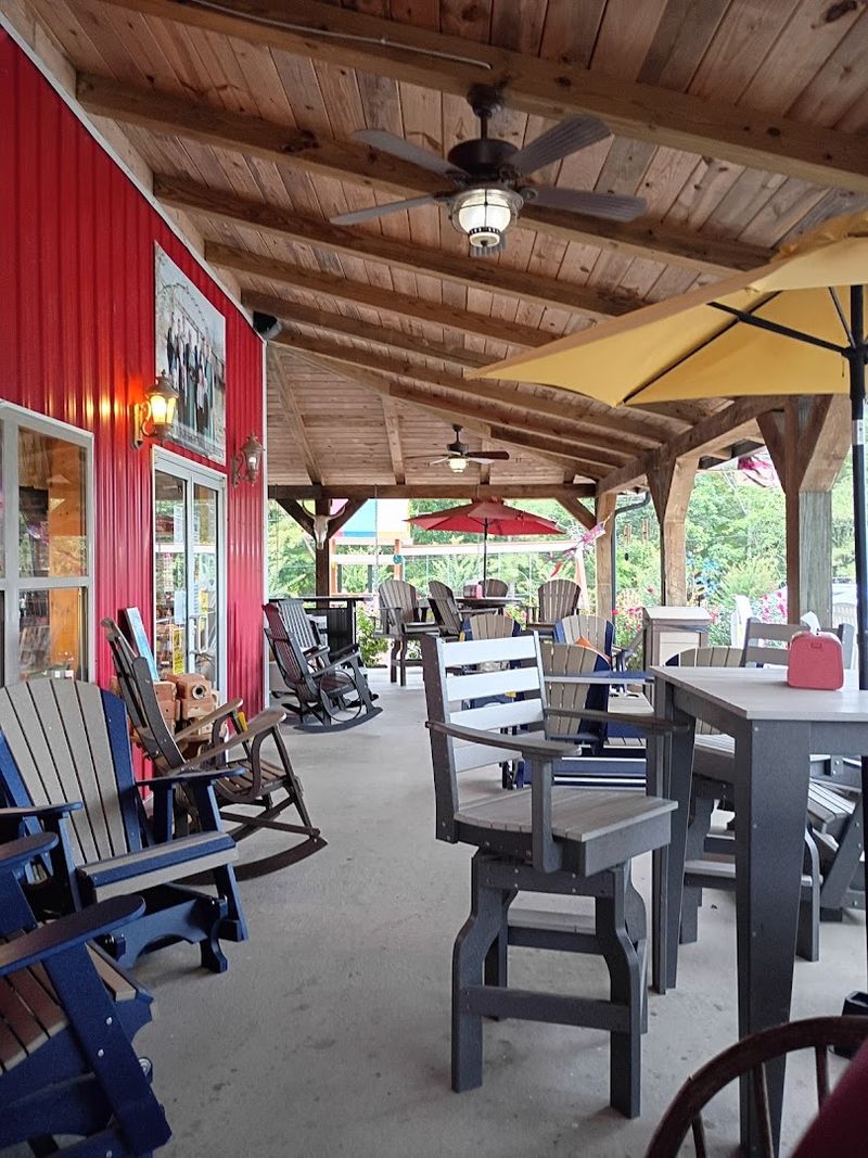 The Porch And Country Setting Add To The Charm