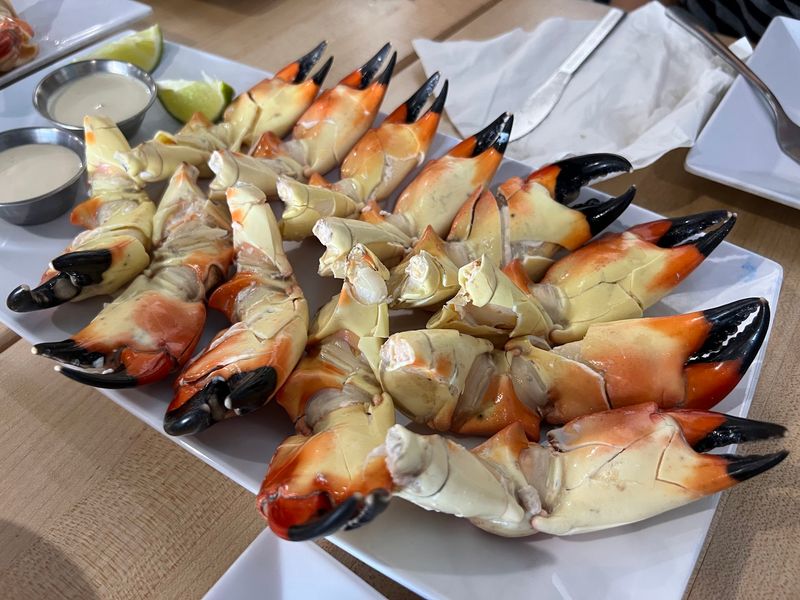 Stone Crab When It's in Season
