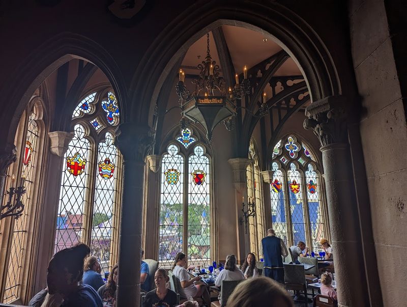 Princess Visits at Your Table During the Meal