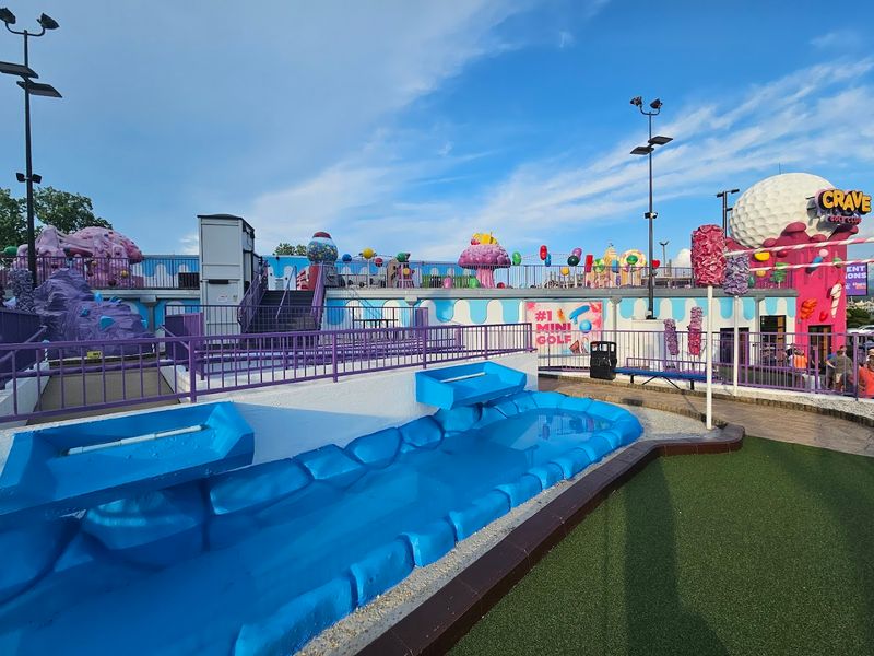 Don't Miss the Rooftop Mini Golf Course