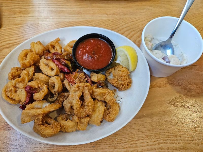 Calamari With Banana Peppers