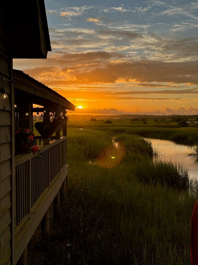 Sunset Views From the Deck