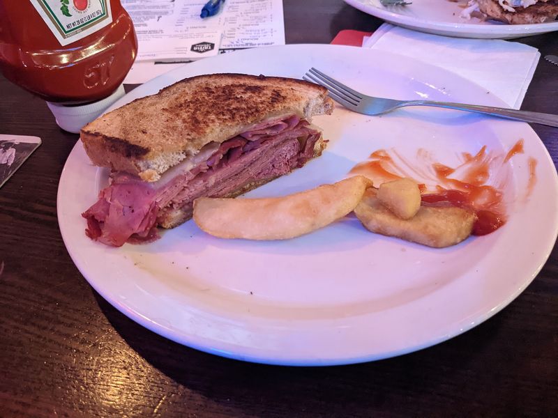 Grouper Reuben That Breaks the Mold