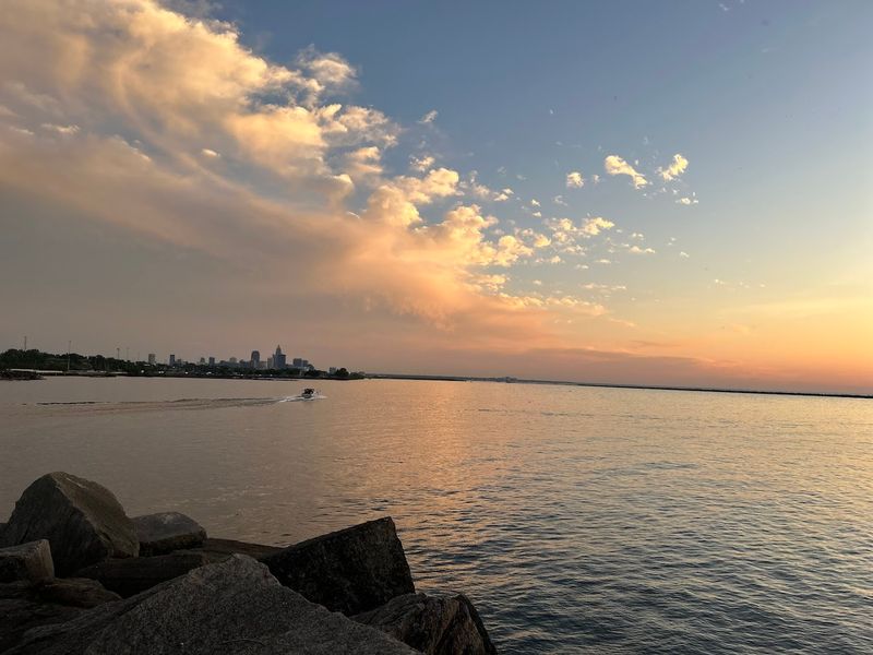 Skyline And Sunset Viewfinding