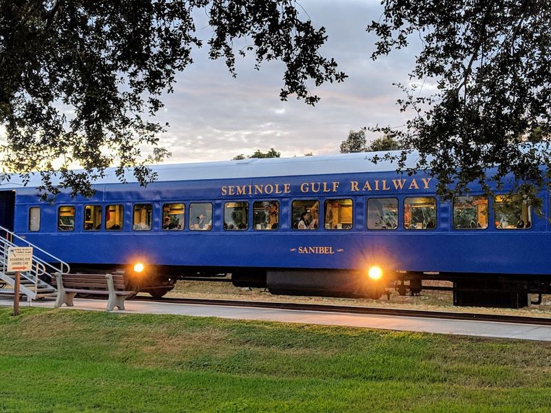 The Retro Seminole Gulf Railway Train Itself