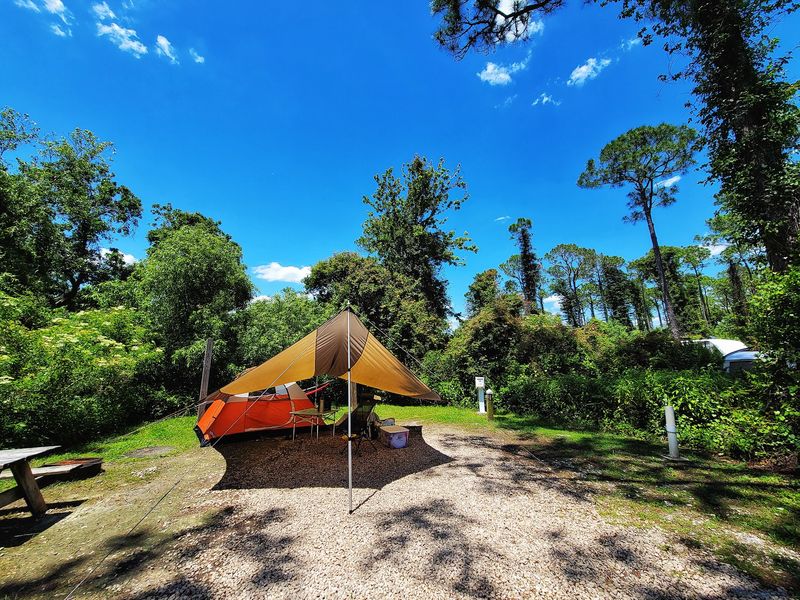 Campground Steps from Gulf Waters