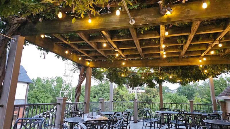 Patio and rooftop seating add extra magic