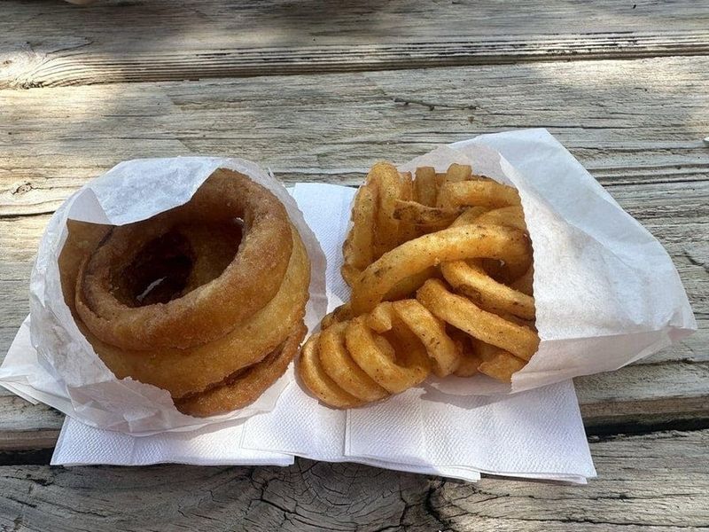Curly Fries, Tots, And Onion Rings