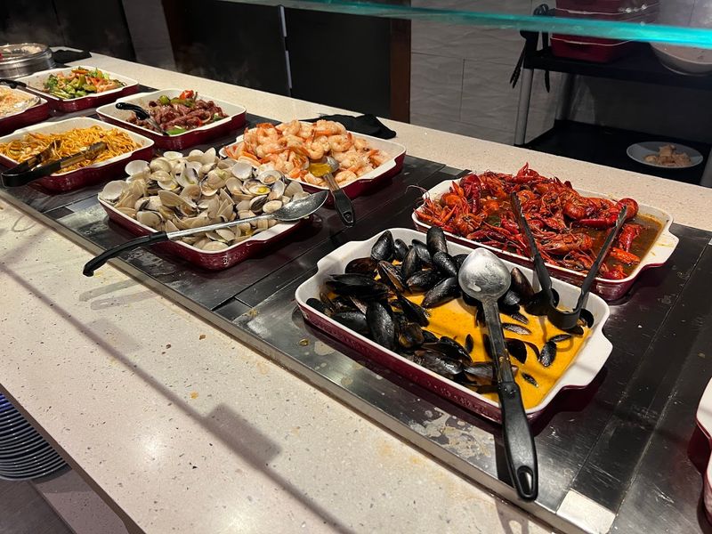 Impressive Seafood Spread Beyond Basic Buffet Fare