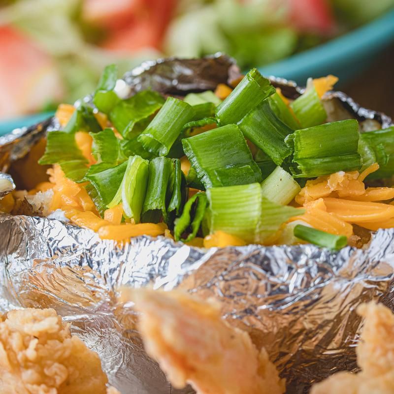 Loaded Baked Potatoes That Could Feed Two