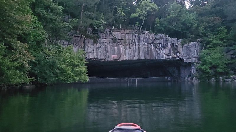 Kayaking to the Mouth of the Cave