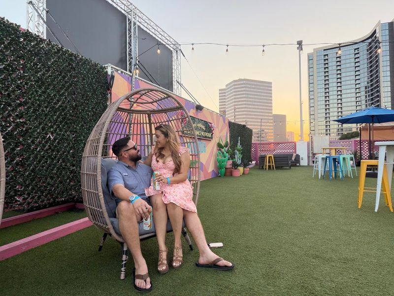 Lawn Games and Social Spaces Add Fun