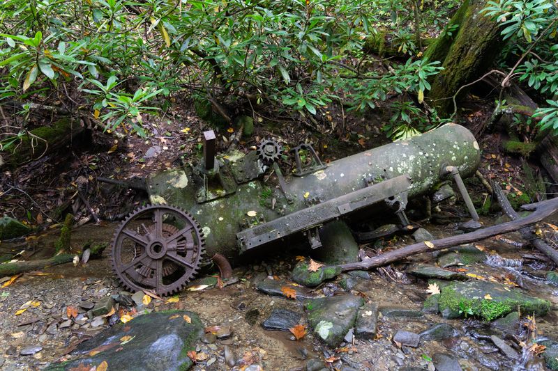 The Story Behind the Abandoned Steam Engine