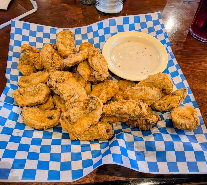 Fried Mushrooms the Size of Your Fist