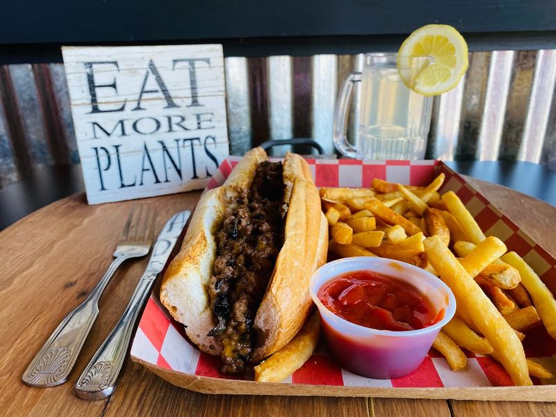 The Chicken Cheese Steak With Candied Bacon