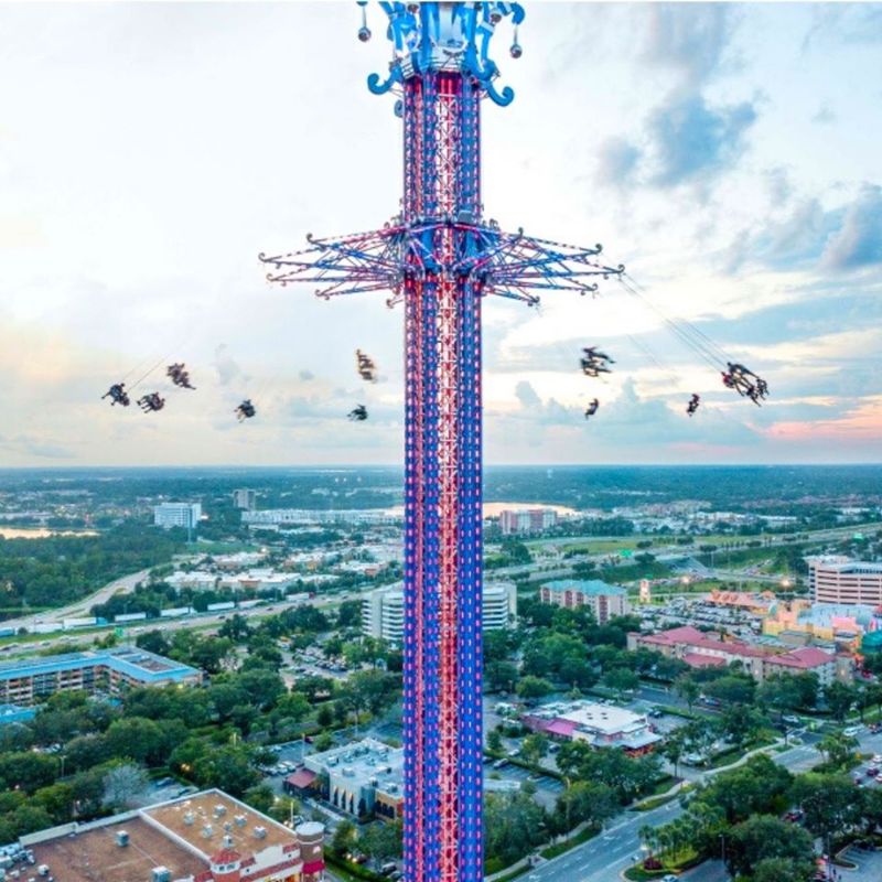 Soaring 450 Feet Above Orlando's Skyline