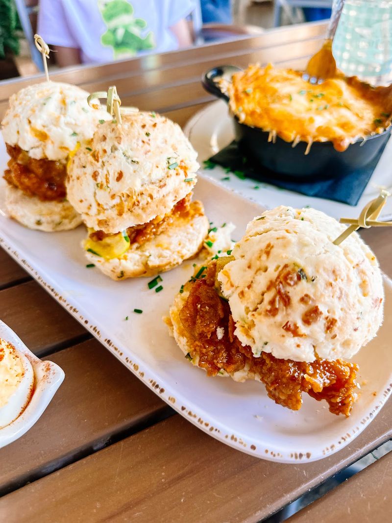 Cheddar Drop Biscuits Baked Fresh All Day