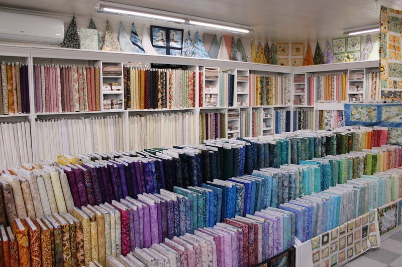 A fabric selection that keeps crafters browsing longer