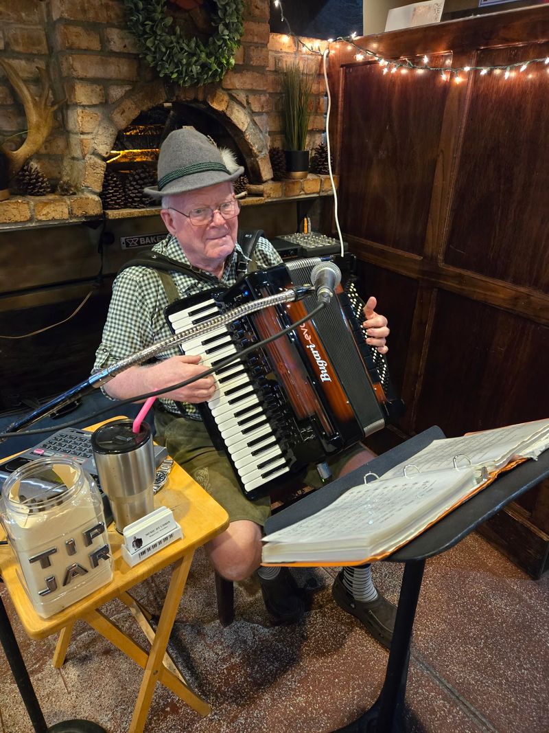 Live Accordion Music on Weekends