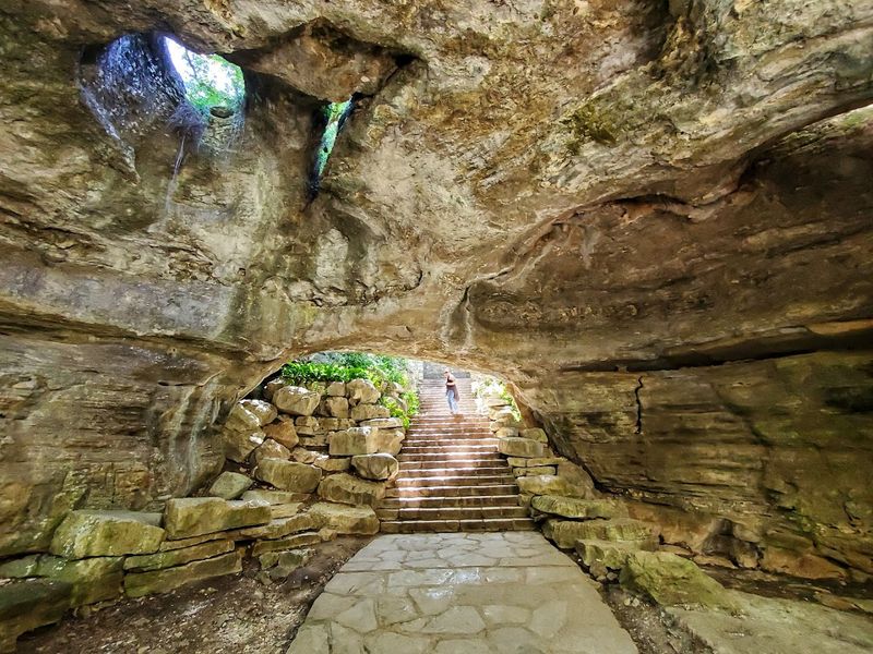 Longhorn Cavern State Park in Burnet County