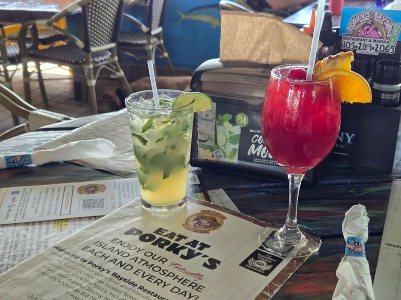 Tropical Drinks With a View