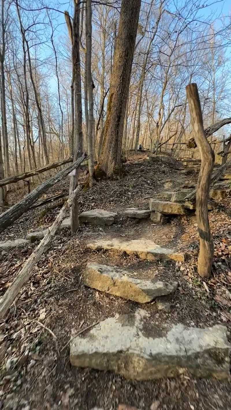 The Inman Trail And Those Stone Steps