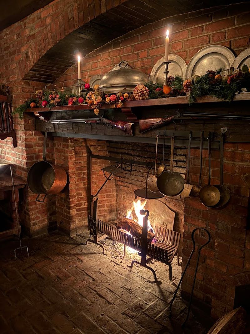 Fireside Dining In The Main Room