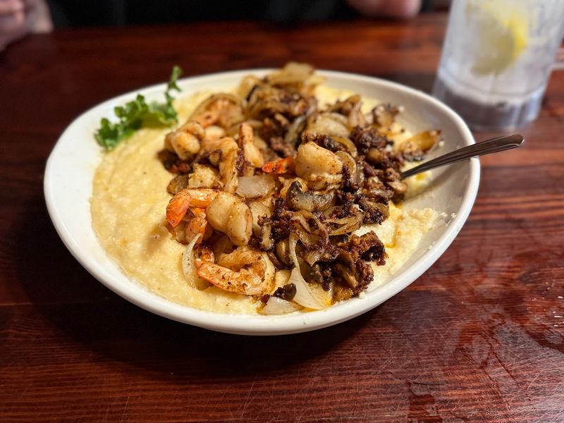 The Legendary Shrimp and Grits with Gouda