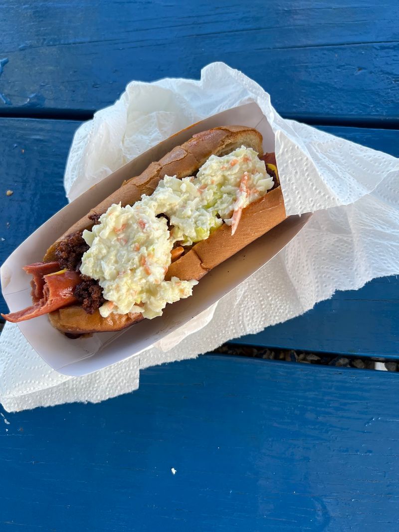 Carolina Dog With Sweet Slaw Surprise
