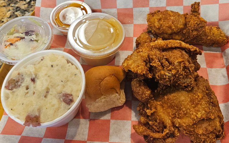 One Bite Explains Why People Drive Hours for the Fried Chicken at This Florida Restaurant