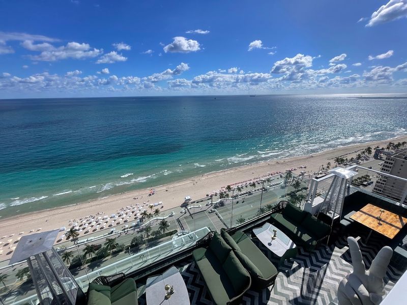Perched 26 Floors Above the Beach