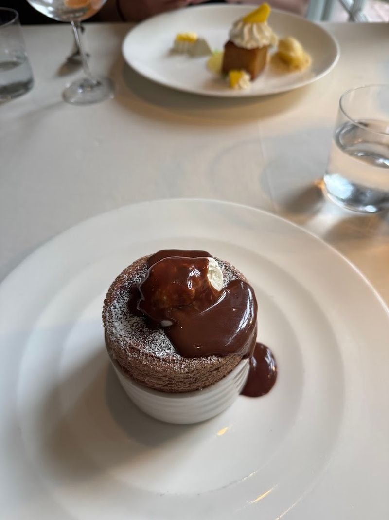 Signature Plates and the Chocolate Souffle