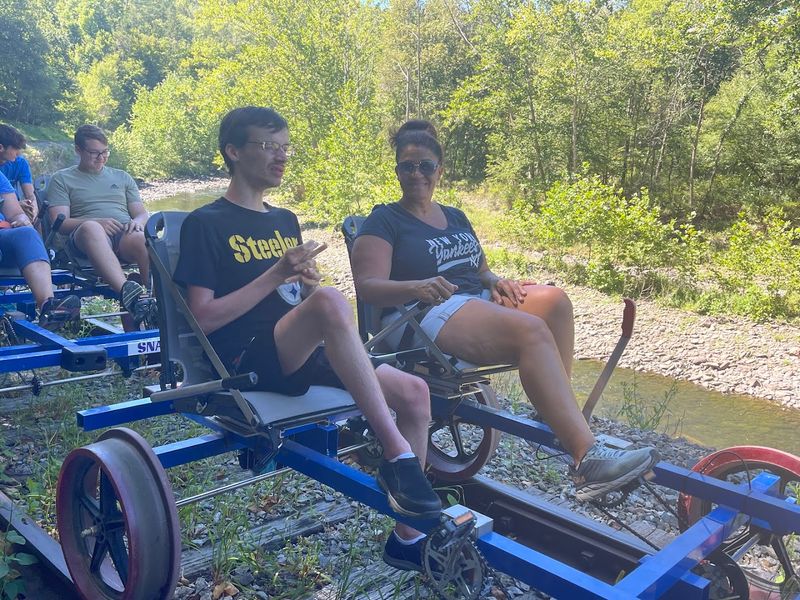 The guided experience adds comfort and safety