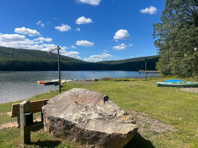 Locust Lake State Park Beach, Barnesville Area
