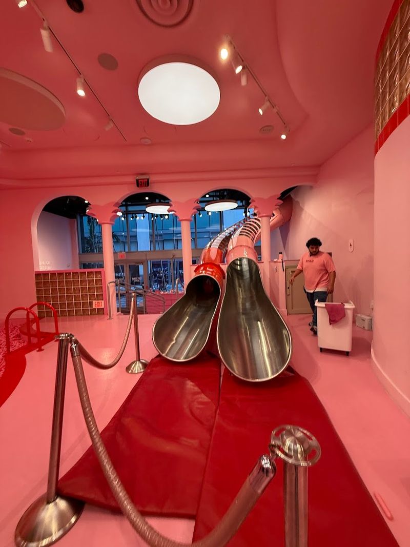 Giant Slide That Ends Your Visit With a Rush