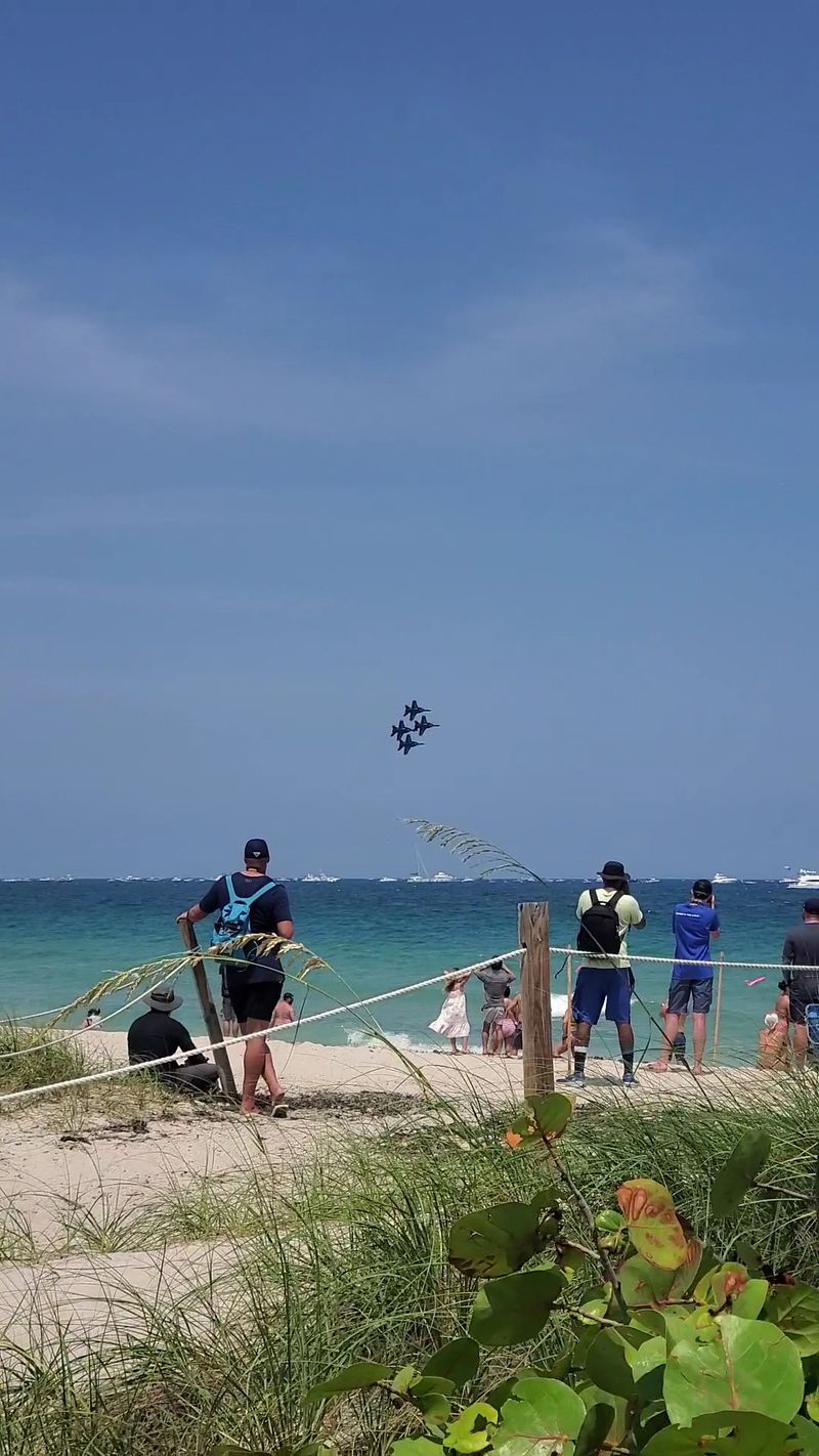 Fort Pickens Beach Viewing Spot