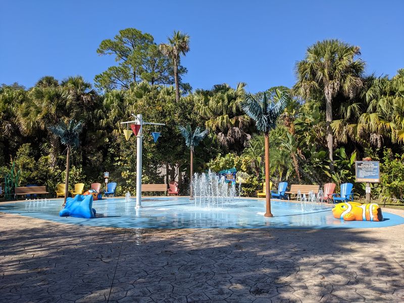 Splash Pad and Playground for Kids