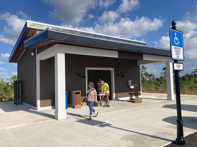 Clean Bathrooms and Water Refill Station On-Site