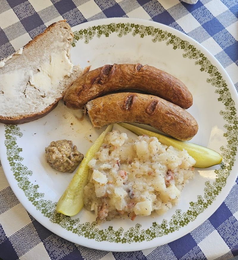 Do not skip the pretzels, breads, and lunch plates