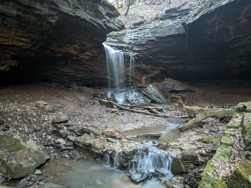 Frankfort Mineral Springs Falls, Raccoon Creek State Park