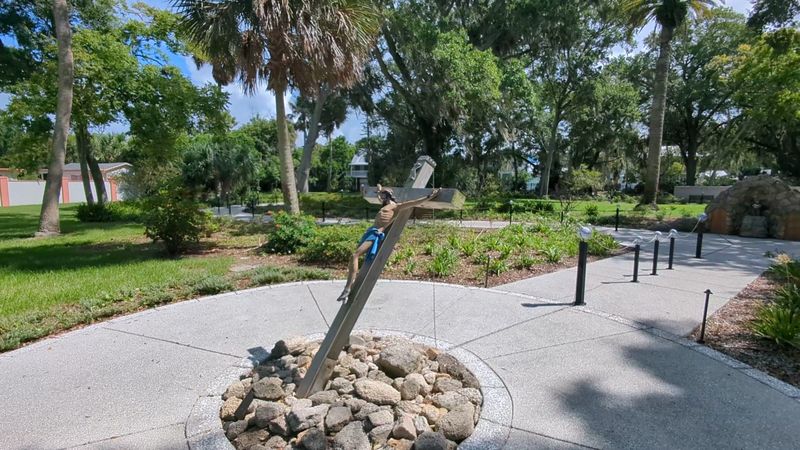 The Rosary Garden and Walking Path