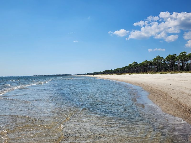 Miles of Beach With Nobody On It