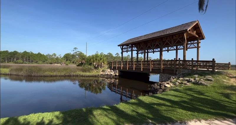 The Covered Bridge Over Pellicer Creek
