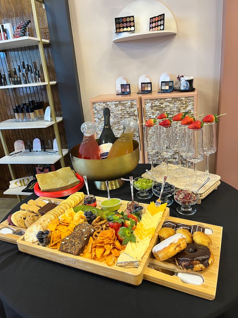 Charcuterie and Drinks Make It Feel Special