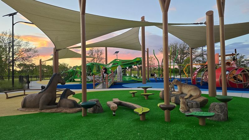 Turf Surface That's Gentler Than Traditional Playground Ground